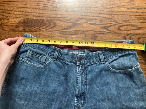 Vintage Ermenegildo Zegna Jeans Mens 42 Blue Denim Straight Leg Made In Italy - Picture 6 of 15