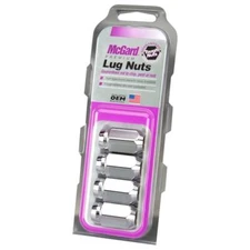 McGard Wheel Lug Nut Cone Seat Style Lug Nuts-Chrome
