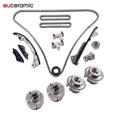 Timing Chain Kit Camshaft Sprocket fit Toyota Avalon Camry Sienna Highlander 3.5