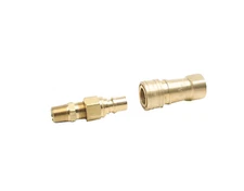 Enerco 3/8" Quick Connect Fitting Brass Adapter – Propane LP Gas Connectorq