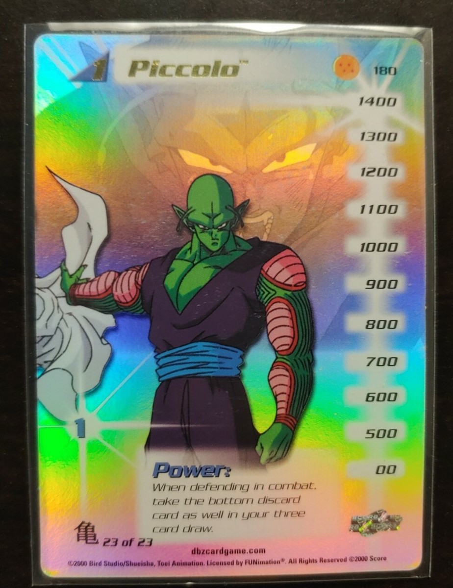 Piccolo 180 DBZ CCG Main Personality Saiyan Saga Unlimited