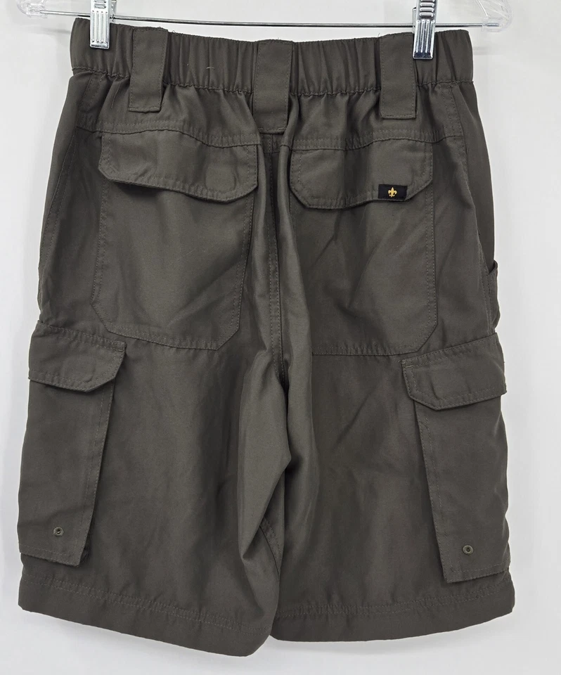Boy Scouts of America Switchback Shorts Adult Xtra Small Green Relaxed Cargo - Image 2 of 4