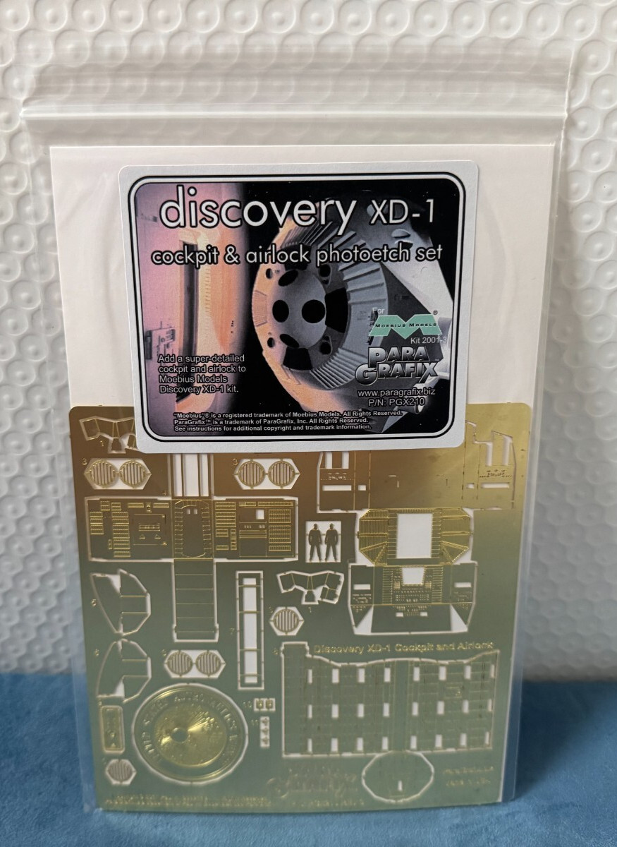 Paragrafix Discovery XD-1 Cockpit and Airlock 1/144 For Moebius 2001-3 PGX210