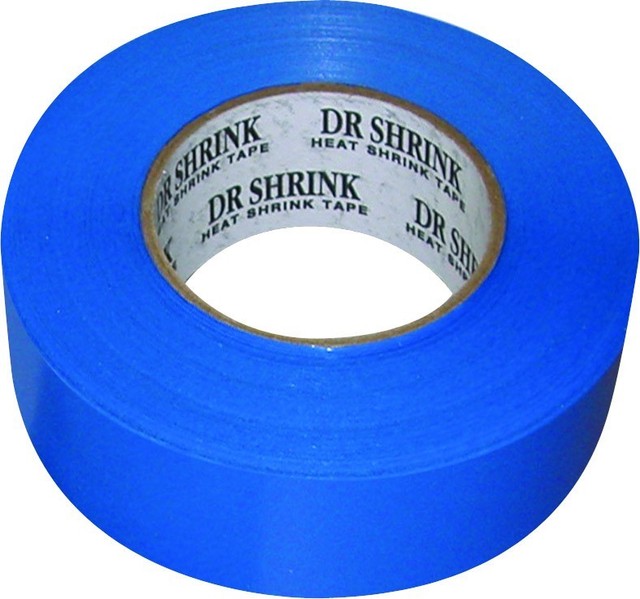 6" BLUE Shrink Wrap Tape, Heat Shrink Tape, Boat Shrink Wrap Tape 6