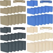 14 Pack Outdoor Patio Furniture Chair Cushion Covers Set Replacement Sofa Covers