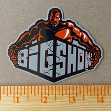 Offical WWF - WWE   THE BIG SHOW   2001  Decal / Sticker   aew    paul  wight