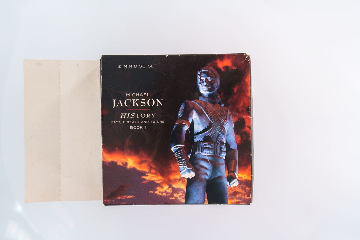 【希少品】マイケルジャクソンHistory MD ミニディスク Michael Jackson HIStory (Japan) 2x MiniDisc Box Set w/ Obi