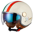 VIPER OPEN FACE RS-V19 JET SCOOTER MOTORCYCLE HELMET DUAL VISOR ITALY ITALIAN