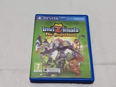 INVIZIMALS THE RESISTANCE Vita PSV PS [ READ DESCRIPTION ] Cover, No Game Inc  - Image 1 of 3