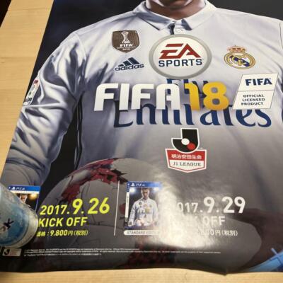 Ps4 Fifa18 Novelty Game Poster | eBay