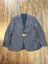 Hugo Boss Sport Coat Men's Size 46R Blue Two button Double Vented Pictures*