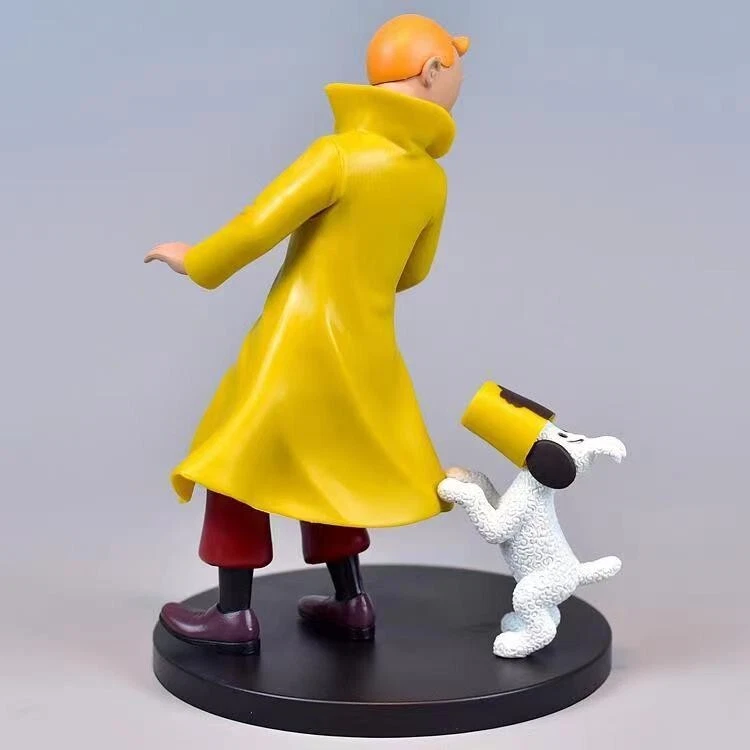 "Estatuilla estatua de PVC The Adventures of Tintin Tintin 7""/17,5 cm suelta" Foto 3 de 4