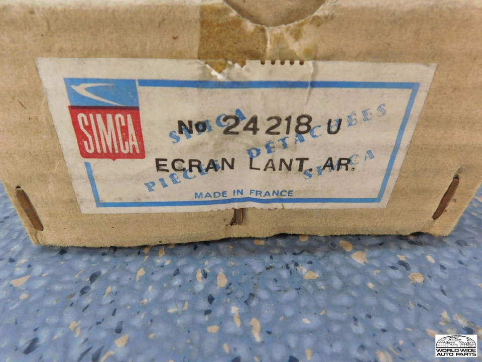 Simca Aronde 前转闪光镜头琥珀色 24218U 全新无标签 — 第 3/3 张图片