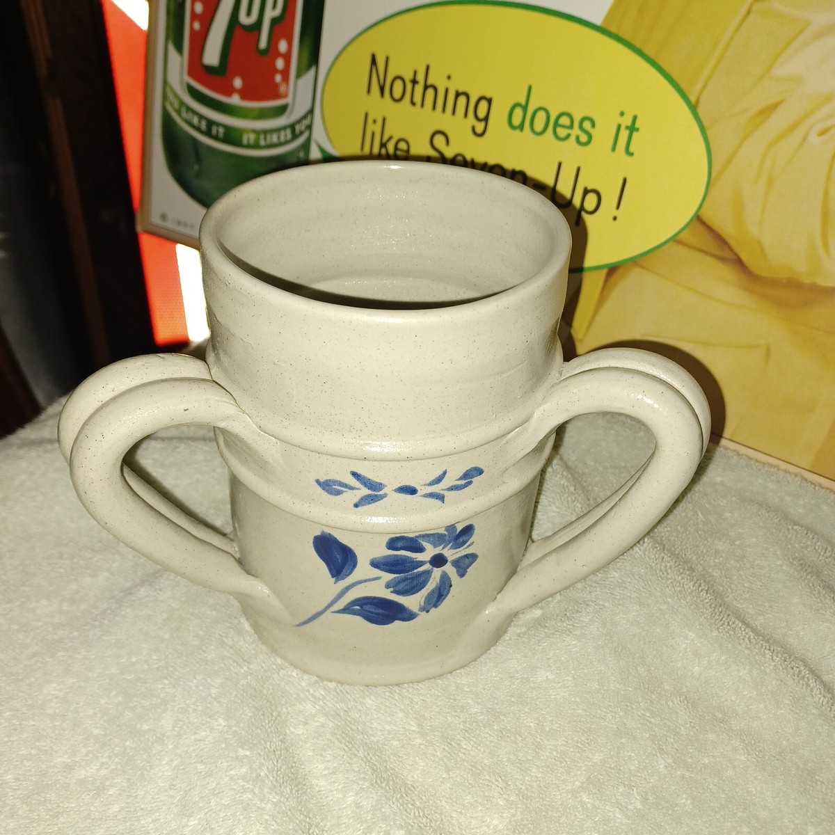 1999 Ceramic Pottery 3 Handle Mug | eBay