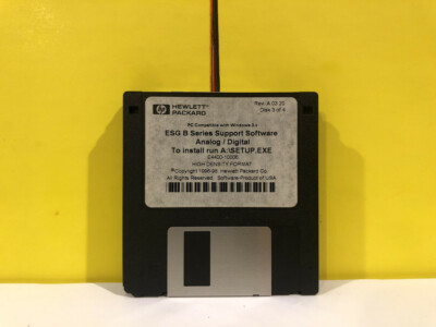 HP E4400-10006 ESG B Series Support Software Analog/Digital Floppy Disk Software