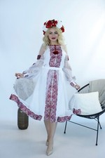 Ukraininan national embroidered dress Vyshyvanka