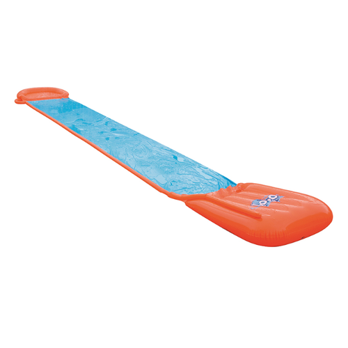Water Slide H2O Go Bestway Speed Ramp Drench Pool Sprinkler Slip Single Long 18' - Picture 10 of 11