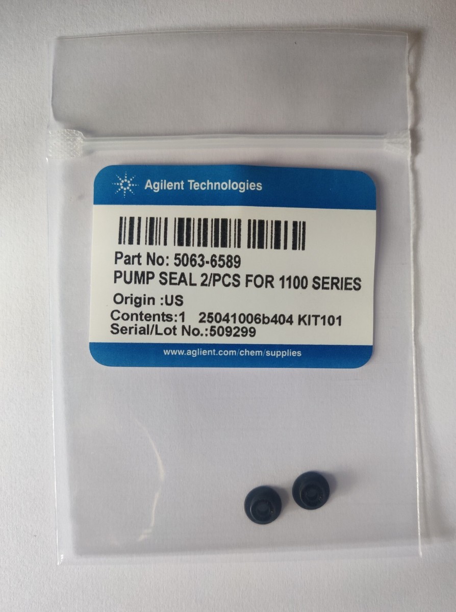 2 PACKS) PUMP SEAL (5063-6589) FOR AGILENT HPLC (02/pcs) | eBay