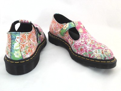 doc martens floral mary janes