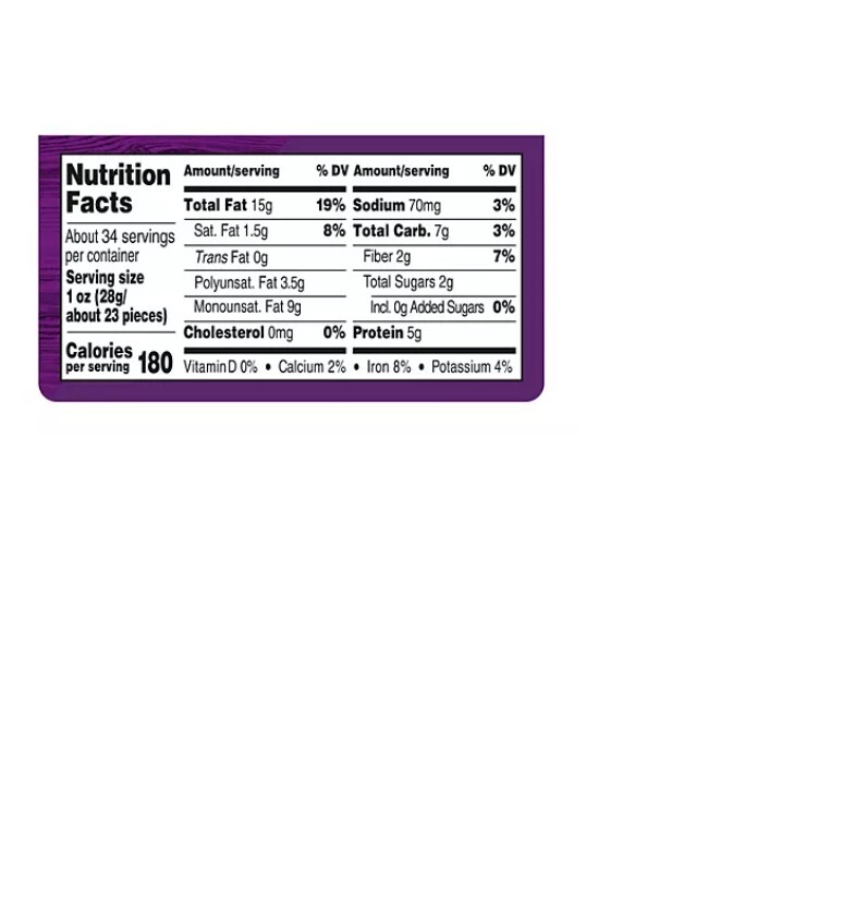 Member's Mark Deluxe Mixed Nuts with Sea Salt 34 oz Jar of Mixed Nuts