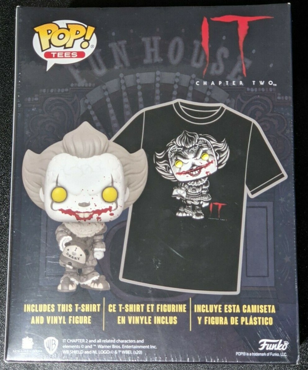IT Chapter Two フィギュアとTシャツセット Funko POP ! IT Chapter Two フィギュアとTシャツセット Funko POP ! Amazon