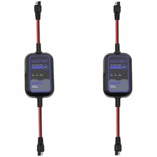 Voltset 12V MPPT Solar Charge Controller for AGM, Gel, LiFePO4 Batteries, 2-Pack