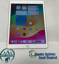 Apple iPad 7th Gen 10.2" 128GB Storage - Rose Gold - iOS 17 - MW792LL/A