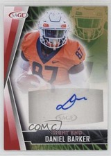 2022 SAGE Low Series Red Daniel Barker #A-DB1 Auto 0f6
