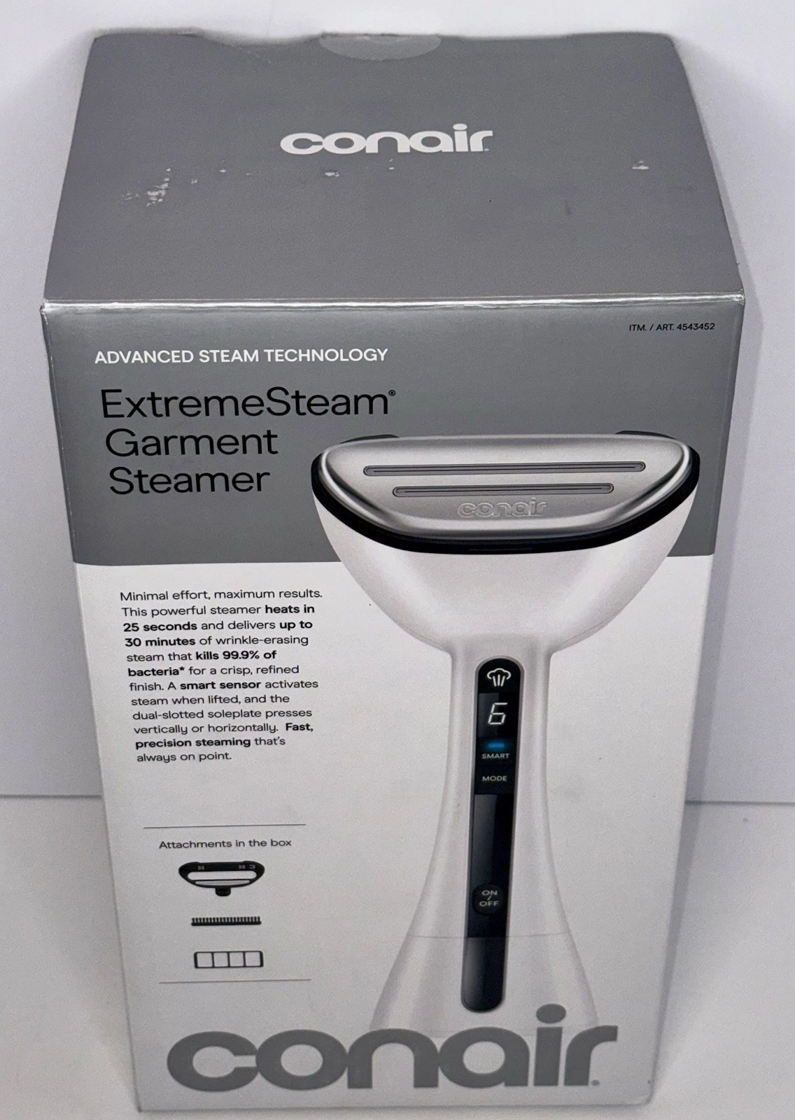 Conair Turbo ExtremeSteam Garment Steamer Advanced Steam Technology (4543452)
Opens in a new window