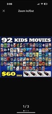 92 Kids Movies On U S B