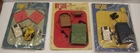 Hasbro Authentic 1964 GI Joe Accessory Cards Action Sailor, Soldier and Pilot