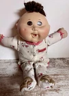 Cabbage Patch Kids BabyLand Exclusive Doll Brown Mohawk Pajamas 2008 Play Along