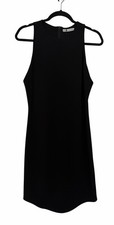 NWT Alice & Olivia Danelle Tank Dress Black Mini Dress LBD Classic Size 8 