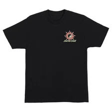 Santa Cruz Skateboards Shirt Sol Spiral Black
