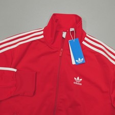Adidas Originals Men's Firebird Track Top Full Zip Jacket Better Scarlet IJ7060