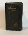 WW2 WWII 1941-1942 US Military Army Armed Forces GI Pocket New Testament Bible