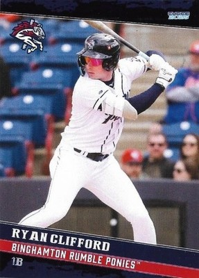 RYAN CLIFFORD 2025 Choice Binghamton Rumble Ponies #22 Cary, NC Mets  