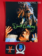 David Cronenberg autographed signed The Fly 8x10 photo Beckett COA horror