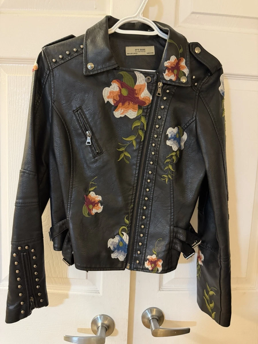 studded leather jacket products for sale | eBay