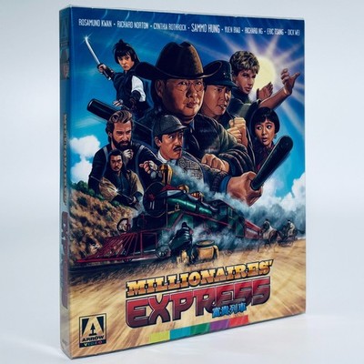 Millionaires Express Blu-ray Shanghai *READ* Sammo Hung Slipcase Limited Arrow