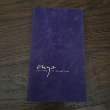 Enya Only Time Collection 4 Disc Cd Set Purple Suede Case Celtic Music UK Import