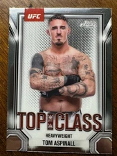 TOM ASPINALL 2025 Topps Chrome UFC - Top Of The Class #TTC-14 - NM/MT