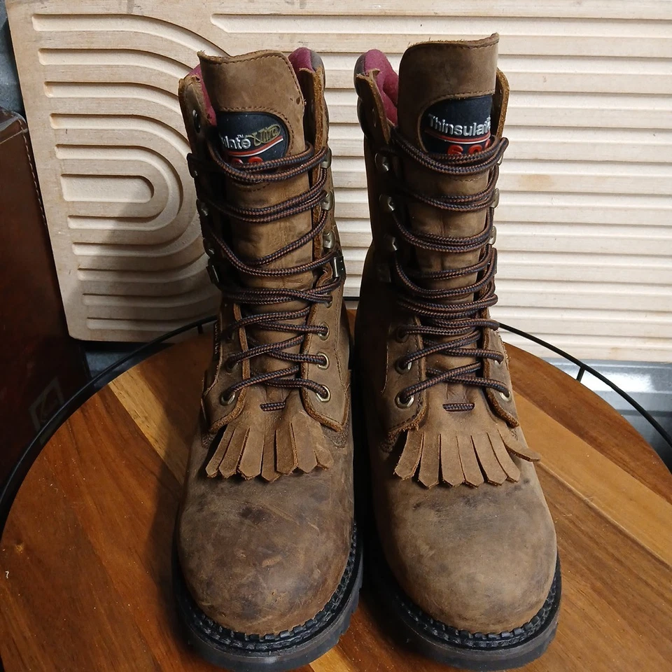 BOTAS GEORGIA Mujer Talla 8 DEPORTE Y TRAIL CUERO MARRÓN GORE-TEX Foto 2 de 4