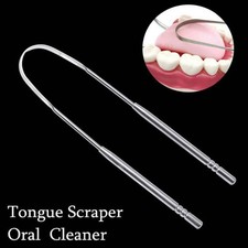Tongue Cleaner Scraper Oral Care Dental Fresh Breath Cleaning Tongue Instruments