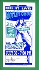 MotLeY Crue ScorpionS Mark ArminSki Signed RoSe Garden PortLand OR. '99 HandbiLL — photo 1
