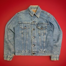 VTG 1970s Levi’s Denim Trucker Jacket Mens 38” 70505 0217 Type 3 USA Made EUC