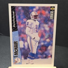 Upper Deck 1996 Collector's Choice Steve McNair #299 Houston Oilers Card