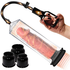 Men's Vacuum Penis Pump for ED Enhancement Erectile Enlargement Penis Enlarger.