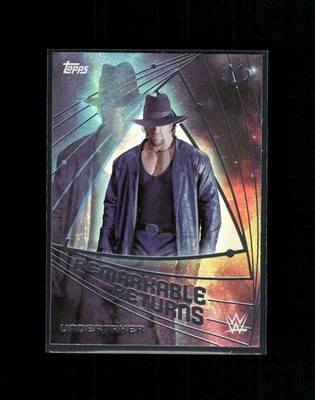 2025 Topps Universe WWE Undertaker #RRE-7 Remarkable Returns