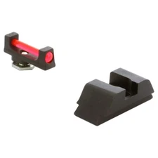Ameriglo Red Fiber Front Blk Rear Sight Setw/ Glock 42 43 43X 48 GFT-122